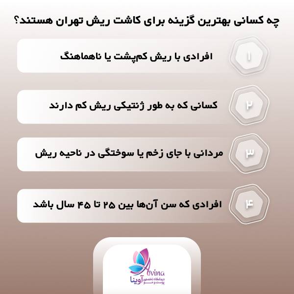 بهترین مرکز کاشت ریش در تهران 