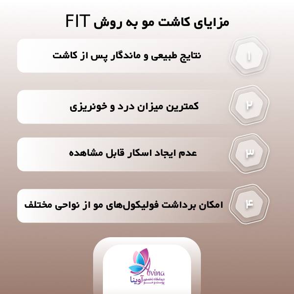 کاشت مو به روش FIT