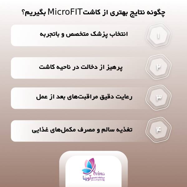 کاشت مو به روش MicroFIT