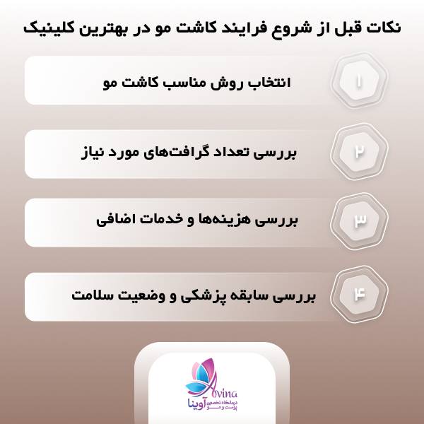 بهترین کلینیک‌ کاشت مو در تهران