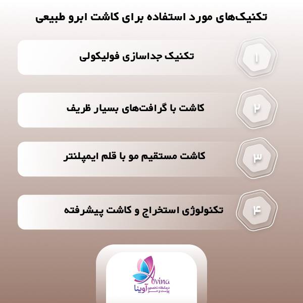 بهترین مرکز کاشت ابرو طبیعی در ونک